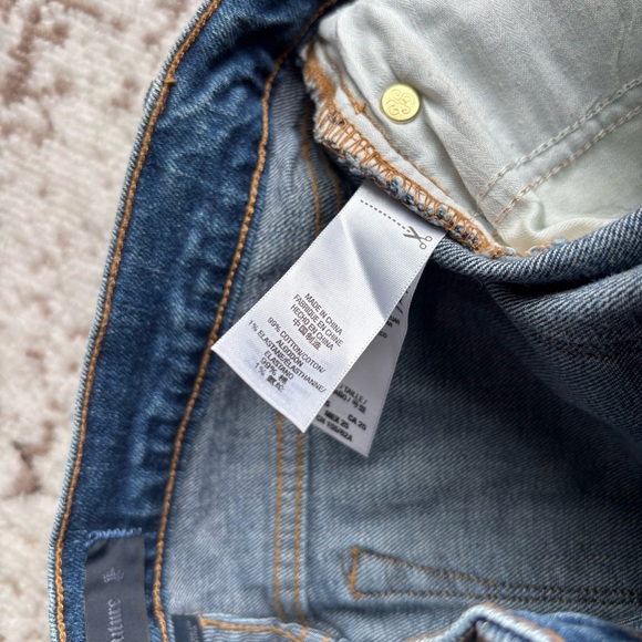 Vintage Juicy Couture rhinestone denim shorts - Picture 7 of 7